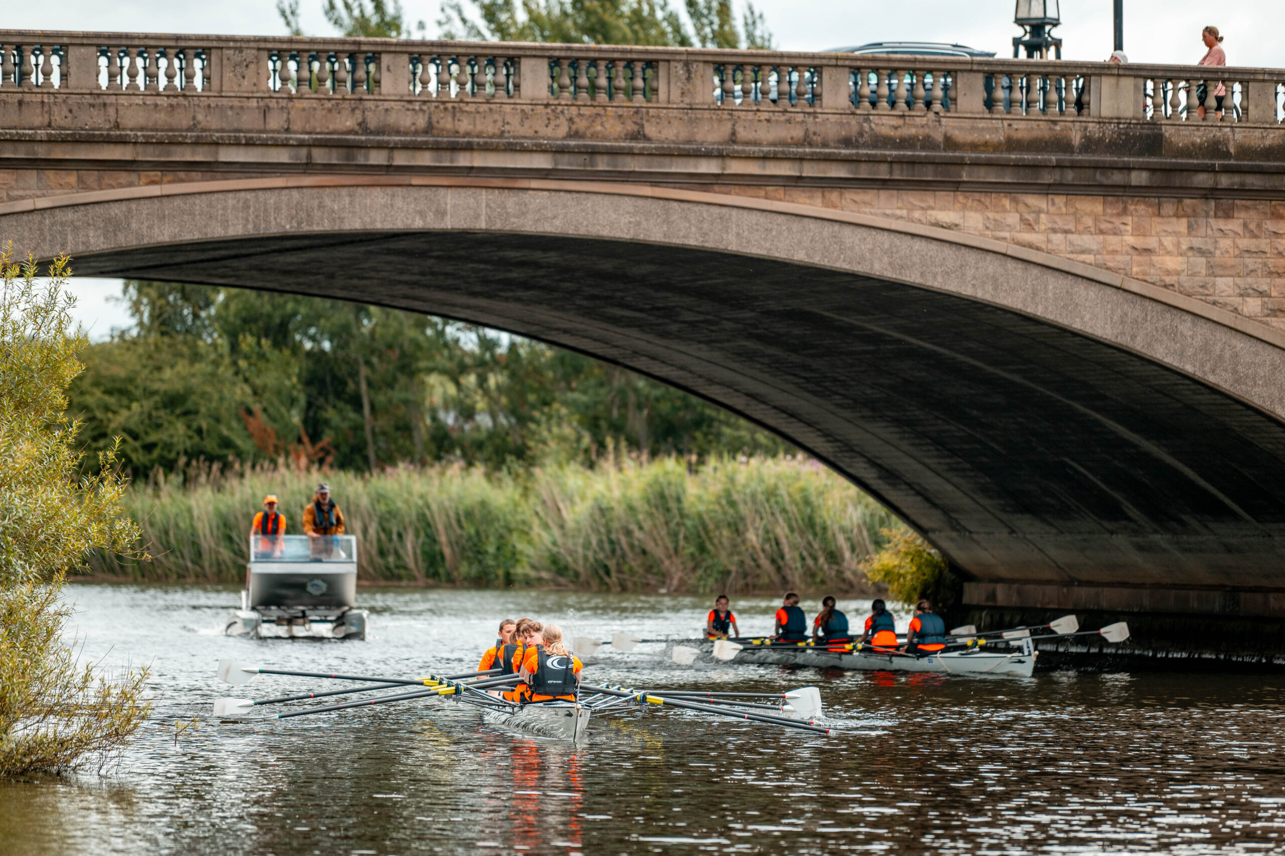 Children Rowing